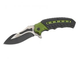 Zavírací nůž Cattara - COBRA 20cm s pojistkou zelená-černá (nože a mačety)